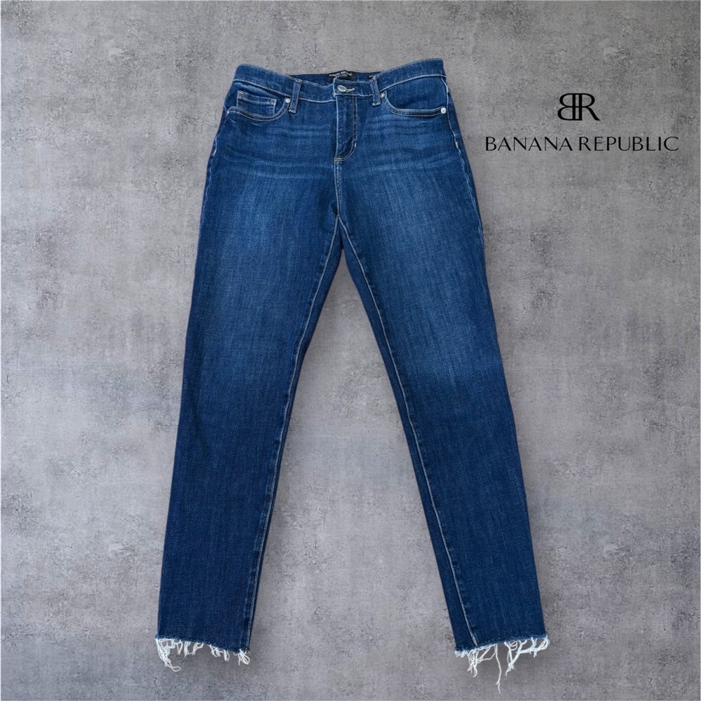 NEW, Banana Republic, Premium Denim Mid-Rise Skinny Jeans, Size 28 Regular